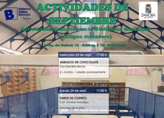Las bibliotecas municipales de Zamora retoman sus actividades infantiles en septiembre con cuatro propuestas de animación a la lectura