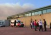 Cruz Roja despliega un albergue en Bermillo y otro en Fermoselle para atender a las personas desalojadas por los incendios
