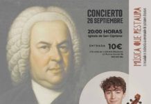 El violista Mario Carpintero toma el relevo en el ciclo «Música que restaura» tras reunir a más de 650 personas en septiembre