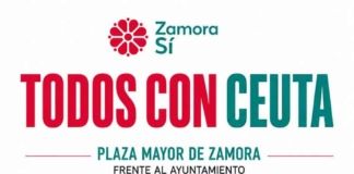 Zamora Sí se suma a la concentración en apoyo a Ceuta y pide la adhesión institucional del Ayuntamiento