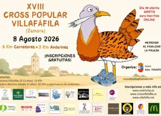 La «XVIII Cross Popular Villafáfila» tendrá lugar este sábado