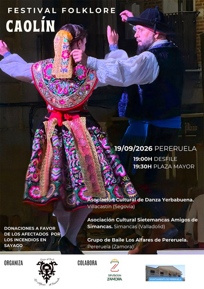 Cartel Festival de Folklore Caolín 2026