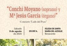 La XXVII Feria del Libro de Benavente cerrará su programación con un concierto de canto y órgano