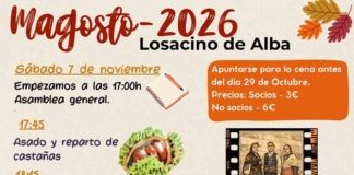 Losacino de Alba se prepara para celebrar su tradicional Magosto 2026