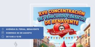 La concentración de vehículos clásicos de Benavente volverá a contar con una colecta de sangre