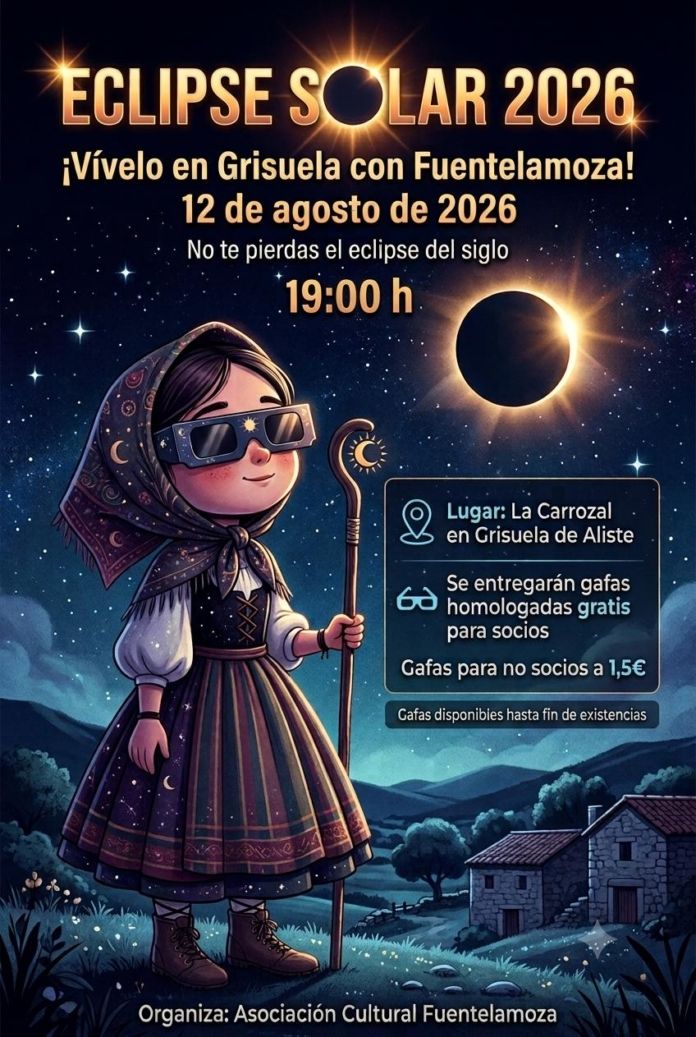 Fuentelamoza Eclipse 12 agosto 2026