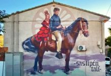 El Ayuntamiento estrena el primer mural del barrio de Rabiche para homenajear sus raíces e identidad