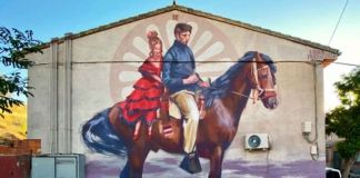 El Ayuntamiento estrena el primer mural del barrio de Rabiche para homenajear sus raíces e identidad