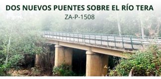 La Diputación de Zamora adjudica por 1,88 millones de euros la construcción de dos nuevos puentes entre Santa Marta y Santa Croya de Tera