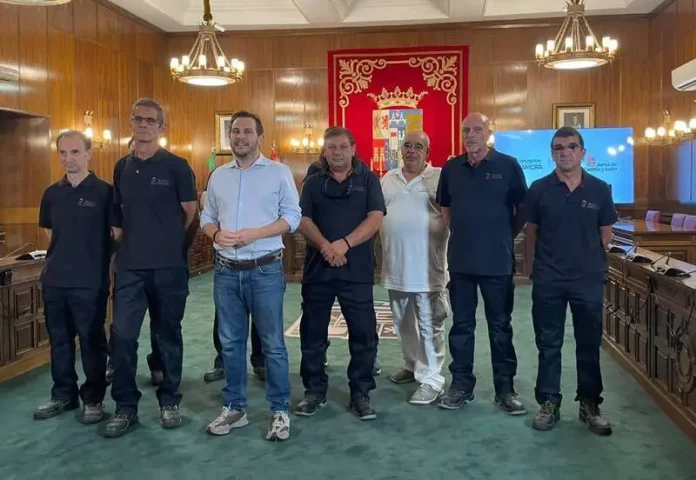 Trabajadores programa planiel