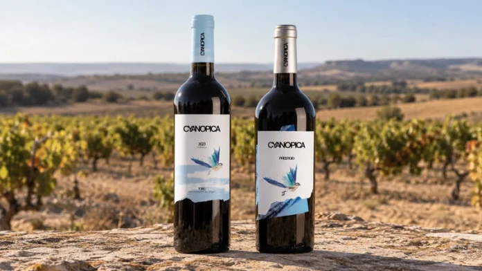 Vinos Bodega cyan