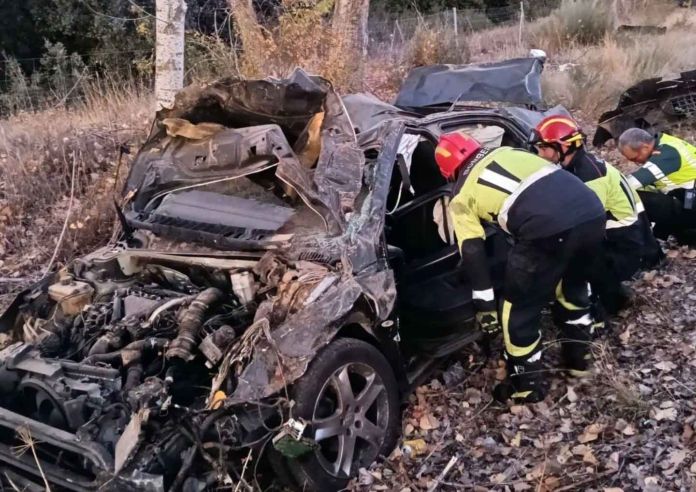 accidente a 52bomberos