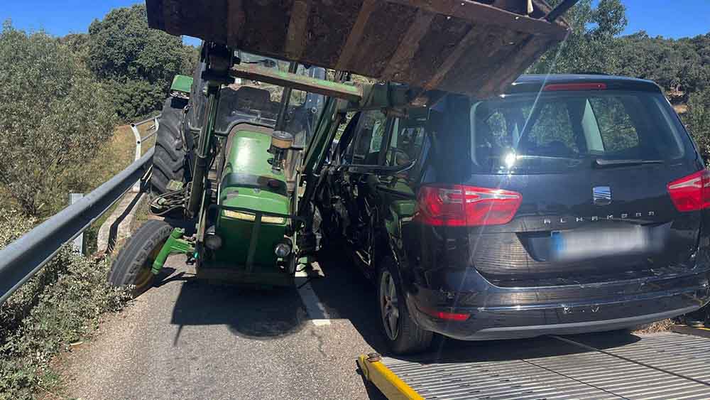 accidente tractor uno