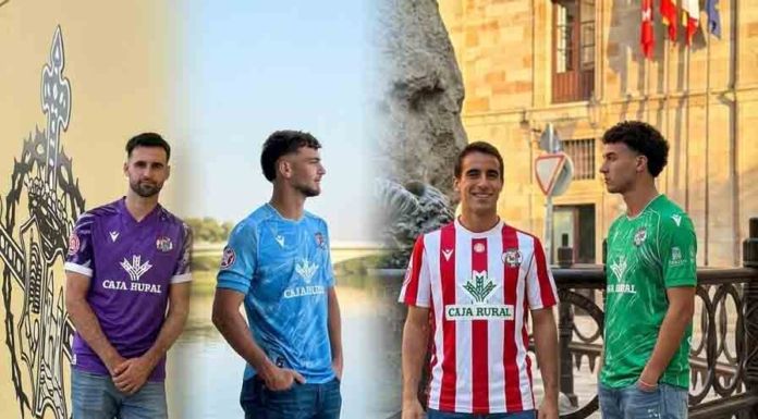 El Zamora C.F. presenta oficialmente sus nuevas equipaciones para la temporada 2026-2027
