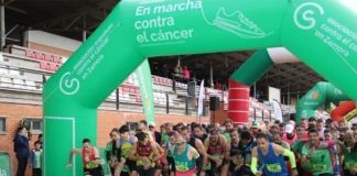Más de 7.000 personas tiñen de verde y rosa las calles de Zamora en la XVIII Carrera Mucho x Vivir
