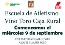 La Escuela de Atletismo Vino Toro Caja Rural entrega 2.408 euros a la Asociación Todos Somos Lucas y pone fecha a su nueva temporada