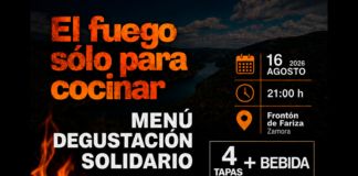 Sayagueses organizan una cena solidaria a favor de los afectados de los incendios
