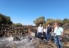 La ayuda comienza a llegar al campo tras el incendio de Fermoselle: la Junta distribuirá desde este lunes alimento y agua para el ganado afectado