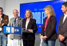 Cuca Gamarra reafirma el compromiso de su partido para que la provincia recupere las frecuencias de AVE perdidas