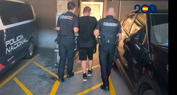 detenido hachis