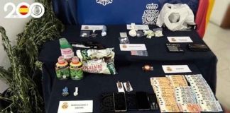 La Policía Nacional desarticula tres puntos de venta de droga en la capital con la detención de cuatro personas