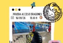 El Club Salvamento Dragones abre el plazo de inscripción para sus pruebas de nivel de cara a la nueva temporada