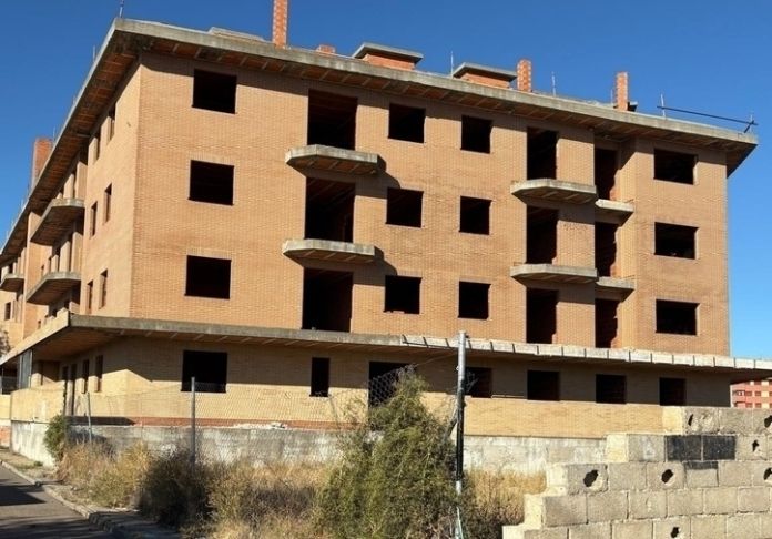 edificio en obras