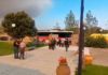 Evacúan por prevención a los mayores de la residencia de Muga de Sayago ante el avance del incendio de Fermoselle