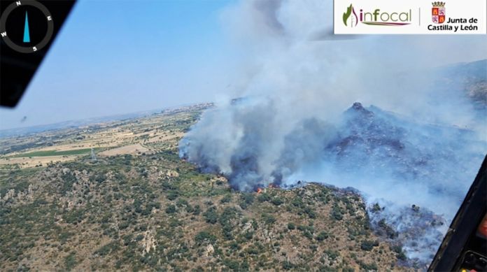 fermoselle incendio vista aerea dos
