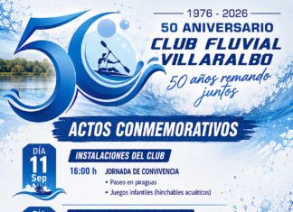 El Club Fluvial de Villaralbo celebra medio siglo de historia con un fin de semana lleno de homenajes, piragüismo y música