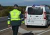 Un herido en el vuelco de un turismo en la autovía A-6 a su paso por Benavente