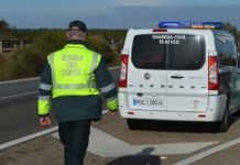 Un herido en el vuelco de un turismo en la autovía A-6 a su paso por Benavente