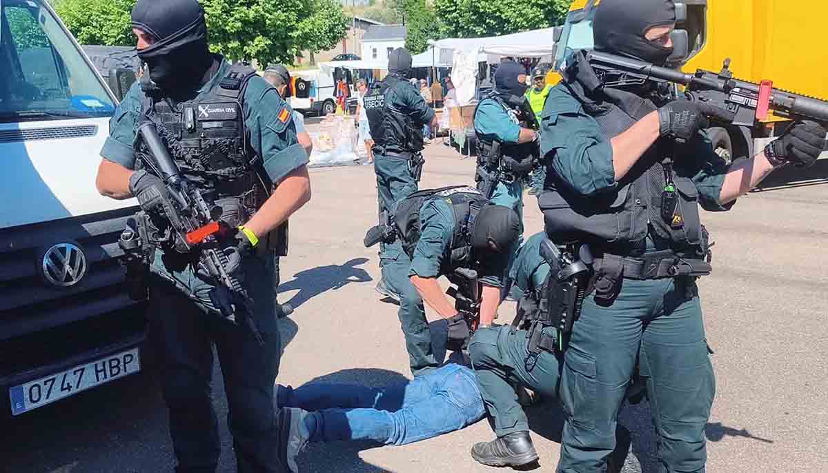 guardia civil detenido sanabria