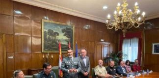 Héctor David Pulido se despide de Zamora tras seis años al frente de la Comandancia: «Sí que nos vamos llorando»