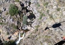 Protección Civil evacúa a dos senderistas en el Cañón del Tera
