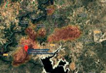 El incendio de Fermoselle, en Google Maps