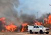 La UME y un convoy de Cantabria se incorporarán al amplio operativo contra el incendio de Fermoselle
