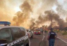 Fermoselle confinado y siete pueblos evacuados por un incendio de nivel 2 en Los Arribes