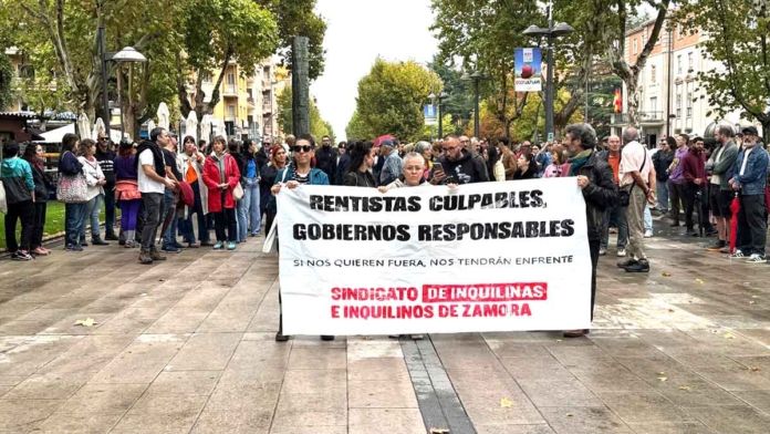 inquilinos protestas