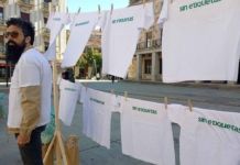Más de 130 personas participan en Zamora en la acción artística «Sin Etiquetas»