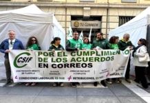 Los trabajadores de Correos denuncian falta de personal y reclaman el cumplimiento del acuerdo laboral