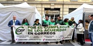 Los trabajadores de Correos denuncian falta de personal y reclaman el cumplimiento del acuerdo laboral