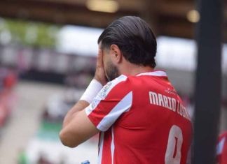 El delantero del Zamora CF, Mario Losada, causa baja temporal para recuperarse de una tendinopatía rotuliana