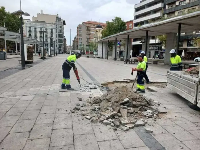 obras reparacion en La Marina