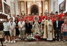 El Zamora CF vuelve a encomendar su temporada a la Virgen de la Concha
