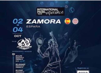 El Pádel Amateur Internacional llega a Zamora de la mano de AB Albatros Club