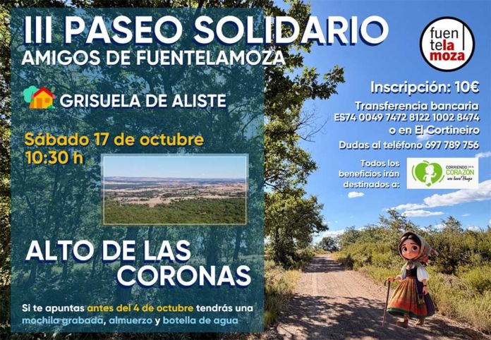 paseo solidario fuentelamoza
