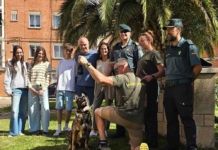 La nueva vida de ‘Aquiles’ lejos del servicio de rescate de la Guardia Civil