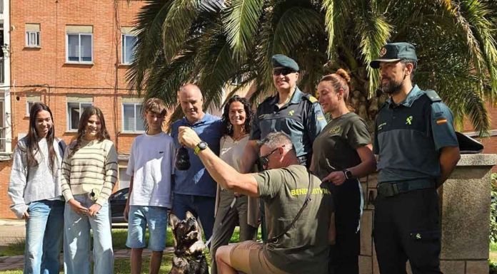 La nueva vida de ‘Aquiles’ lejos del servicio de rescate de la Guardia Civil