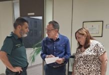 Casi una decena de medios estatales de cuatro comunidades apoyan la extinción del incendio de Hermisende